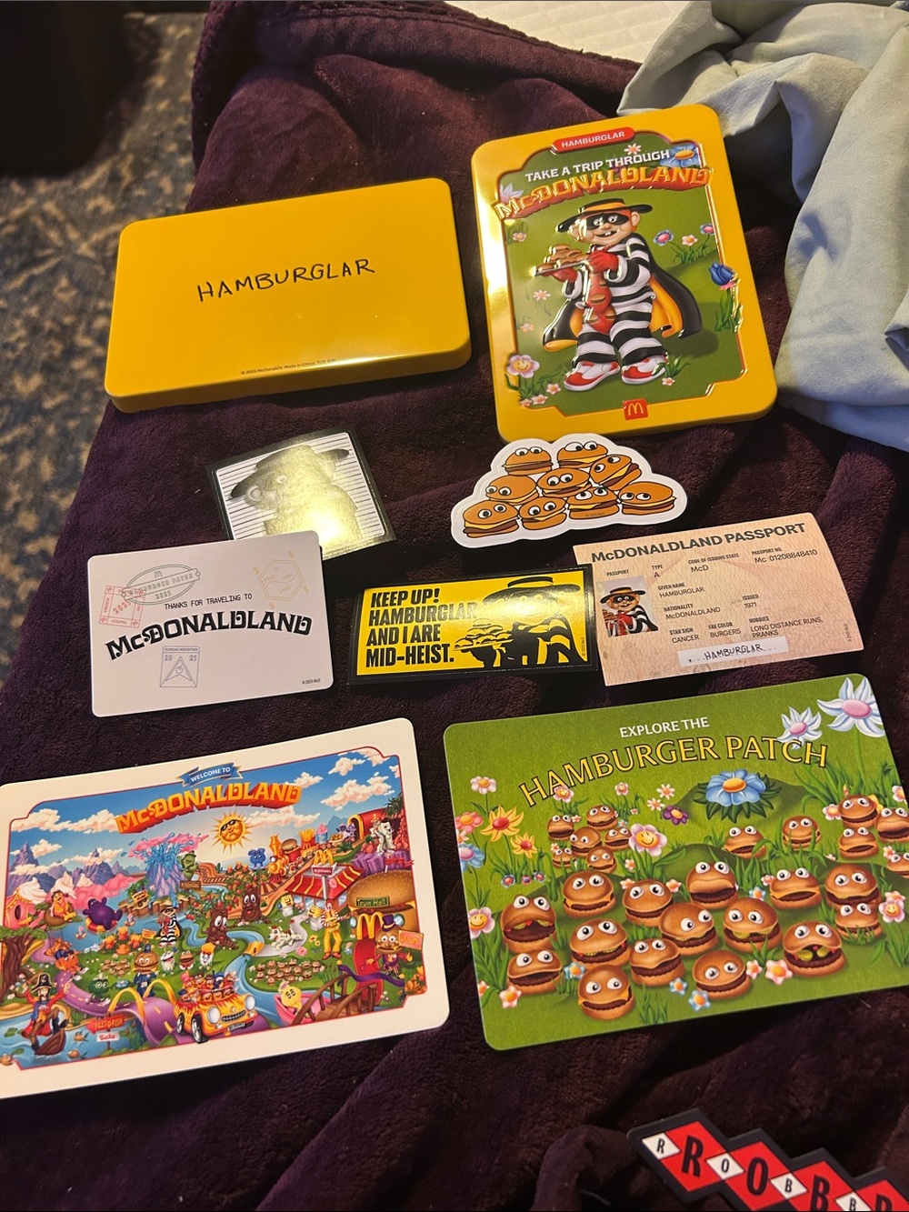McDonald's McDonaldland Trading Cards - Yellow & Green Accents